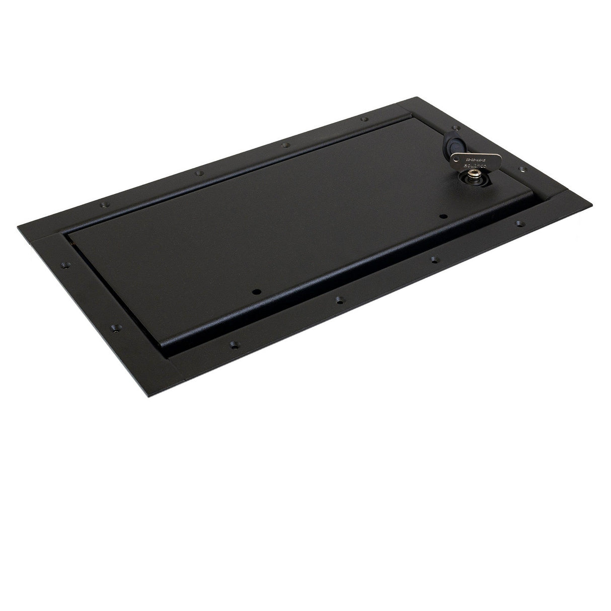 Ace Backstage Co. BZ134L1BK Super Double Wide Stage Pocket Assembly Butterfly Locking Lid Black