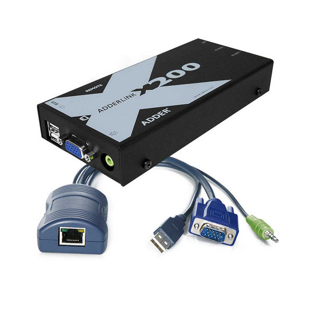 ADDER X200A USB/P US USB KVM & Audio Remote User Station