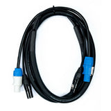 Accu Cable AC3PPCON6 3-Pin XLR DMX Locking Power Link Cable, 6-Feet