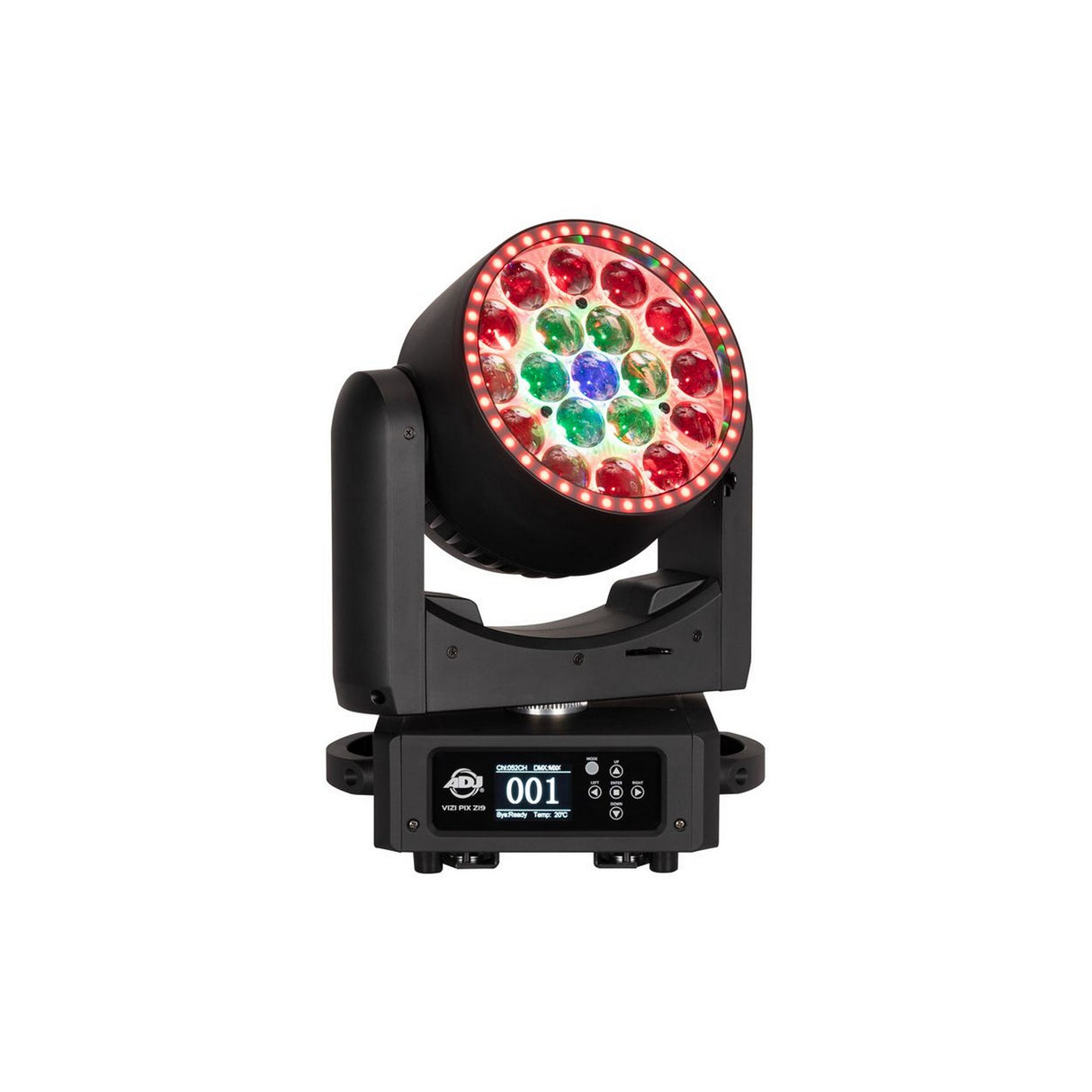 ADJ Vizi Pix Z19 19x 30-Watt 4-In-1 RGBL LED Fixture