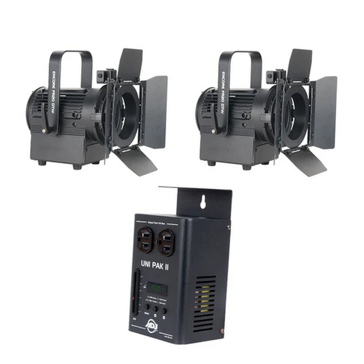 ADJ Presenter Starter Pak II 2-Light Streaming Kit with DMX Control