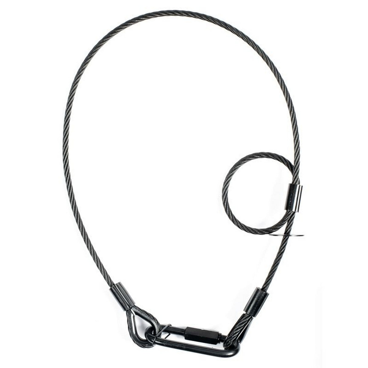 ADJ SC6B 31.5-inch 800 mm Black Safety Cable 70 kg Load Capacity