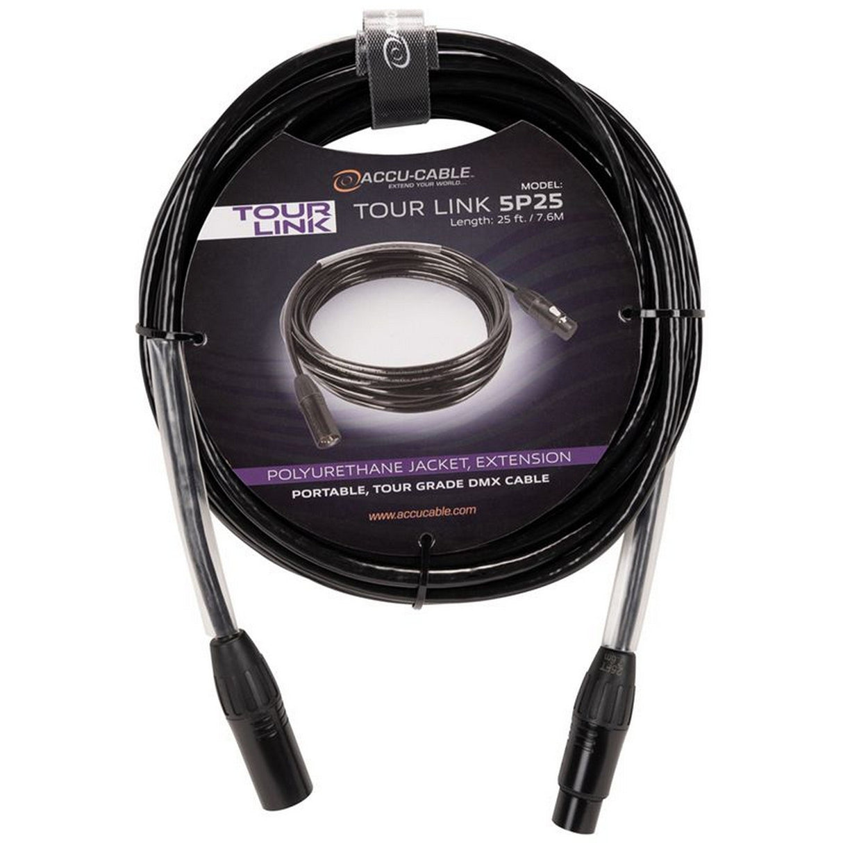 ADJ TOUR LINK Tour Grade DMX Cable - 25-feet