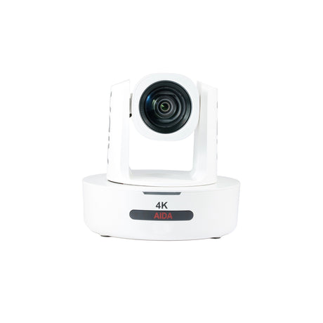 AIDA PTZ4K-NDI-X12 Broadcast/Conference NDI HX 4K NDI 12x Zoom PTZ Camera White