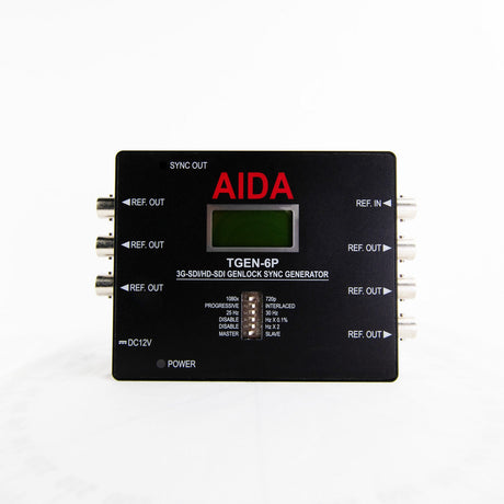 AIDA TGEN-6P 3G-SDI GENLOCK Reference SYNC Generator