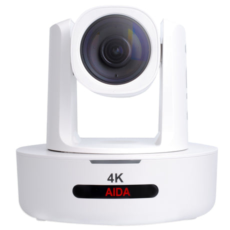 AIDA PTZ4K-NDI-X30W NDI|HX 4K NDI/IP/HDMI 30X Zoom PTZ Camera White