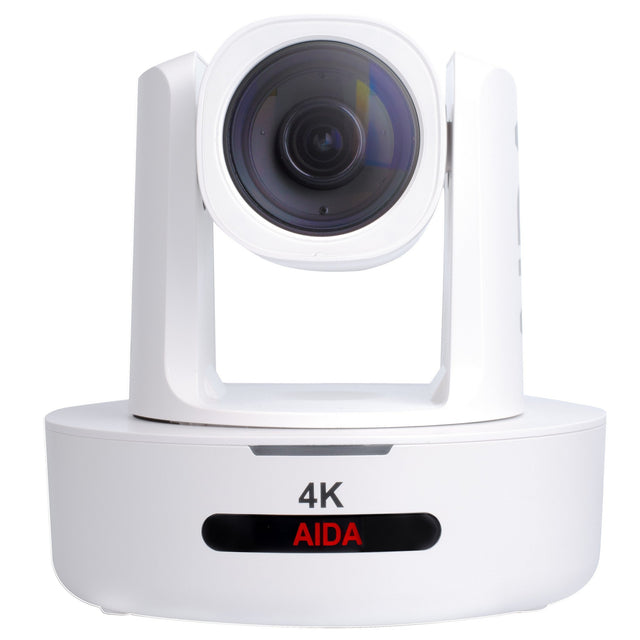 AIDA PTZ4K-NDI-X30W NDI|HX 4K NDI/IP/HDMI 30X Zoom PTZ Camera White