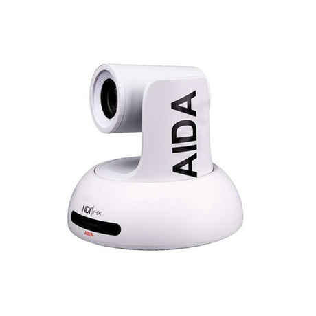 AIDA NDI|HX Broadcast 18x Zoom FHD PTZ Camera - White