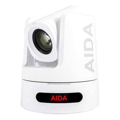 AIDA PTZ4K12G-FNDI-X30 30x Broadcast/Conference 4K NDI 3G-SDI PTZ Camera - White