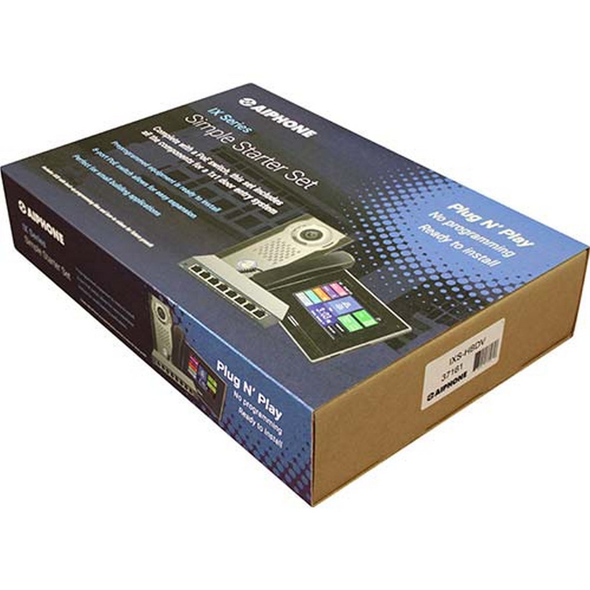 Aiphone IXS-HBDV Preprogrammed IX Box Set IP Video Intercom Kit