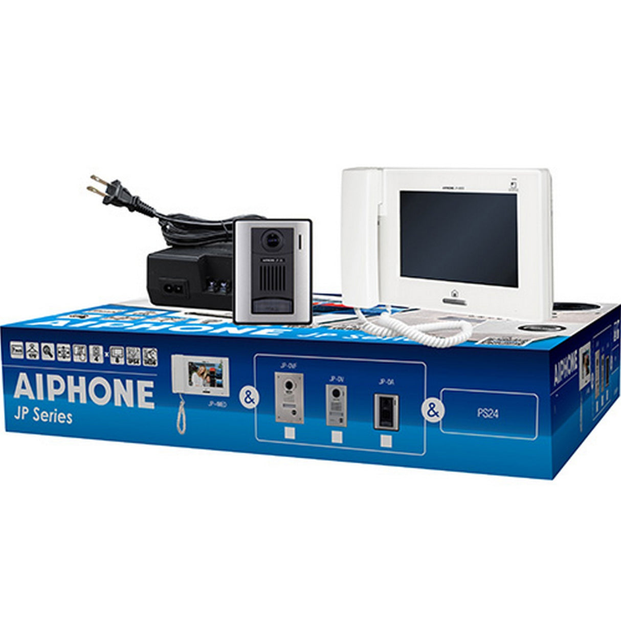 Aiphone JPS-4AED 7-Inch Touchscreen Video Intercom Set