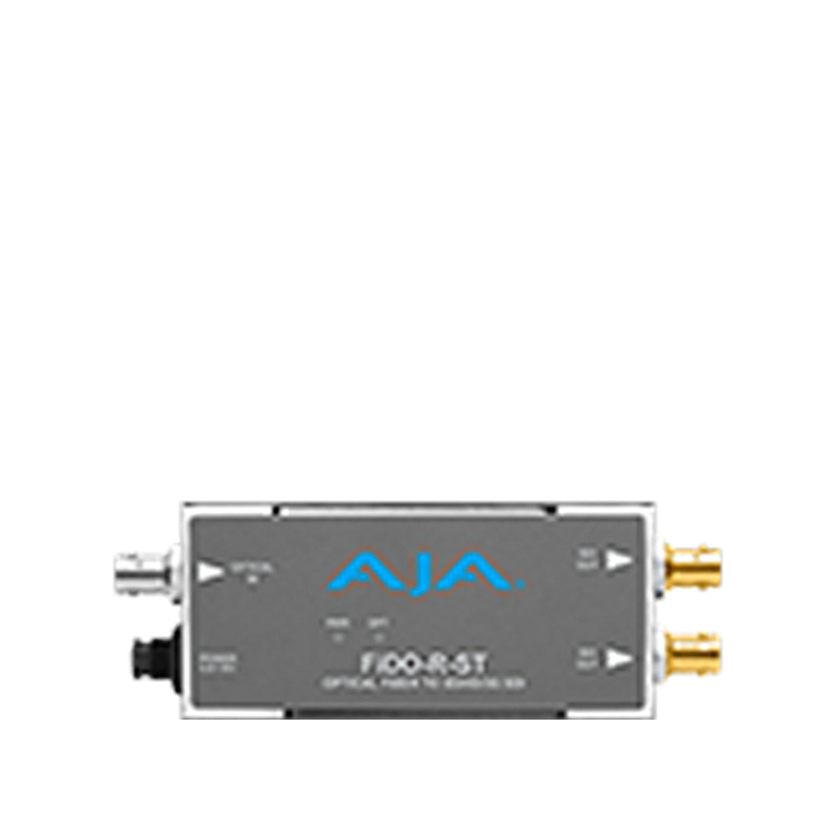 AJA FiDO-R-12G-ST 1-Channel Single Mode ST Fiber to 12G-SDI Receiver