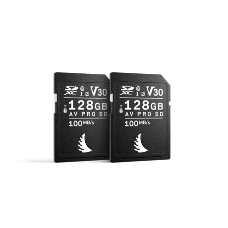Angelbird AV PRO SD V30 Memory Card for Fujifilm, 2 Matched Pack