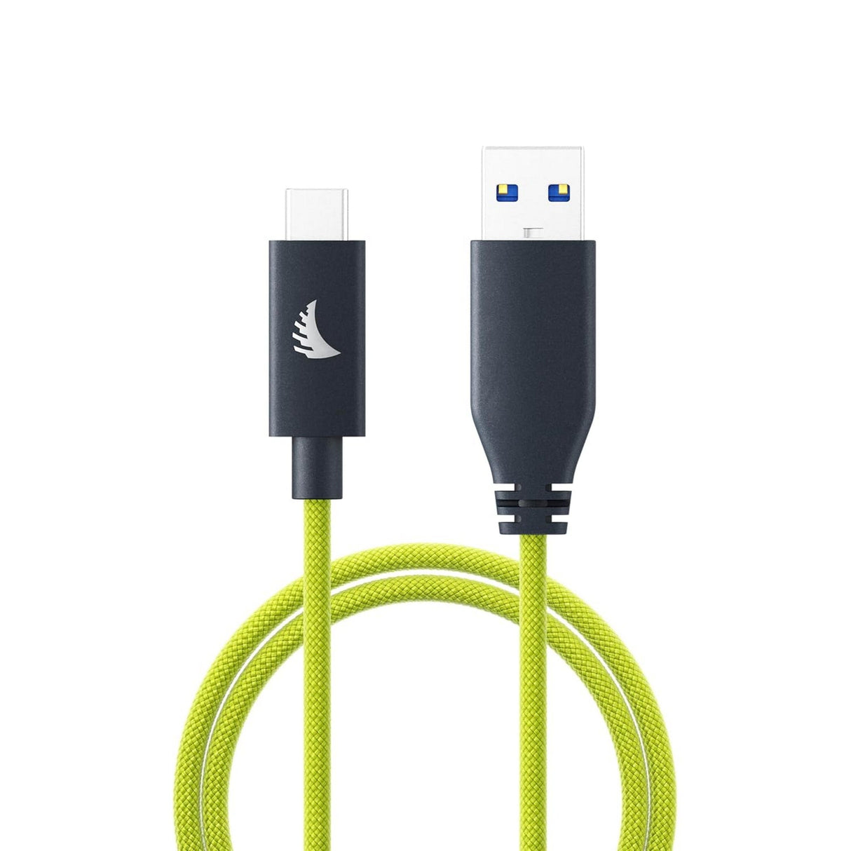 Angelbird UAC3SFL32 12" USB A-to-C 3.2 Solid Flex Cable (Lime)