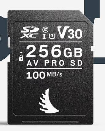Angelbird AV PRO SD V30 SDXC UHS-I Memory Card 256GB