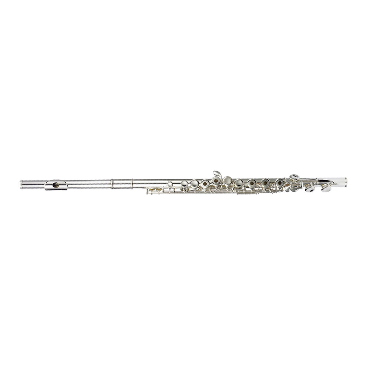 Antigua FL2410SL-U Open Hole Flute C-Key Silver Plated