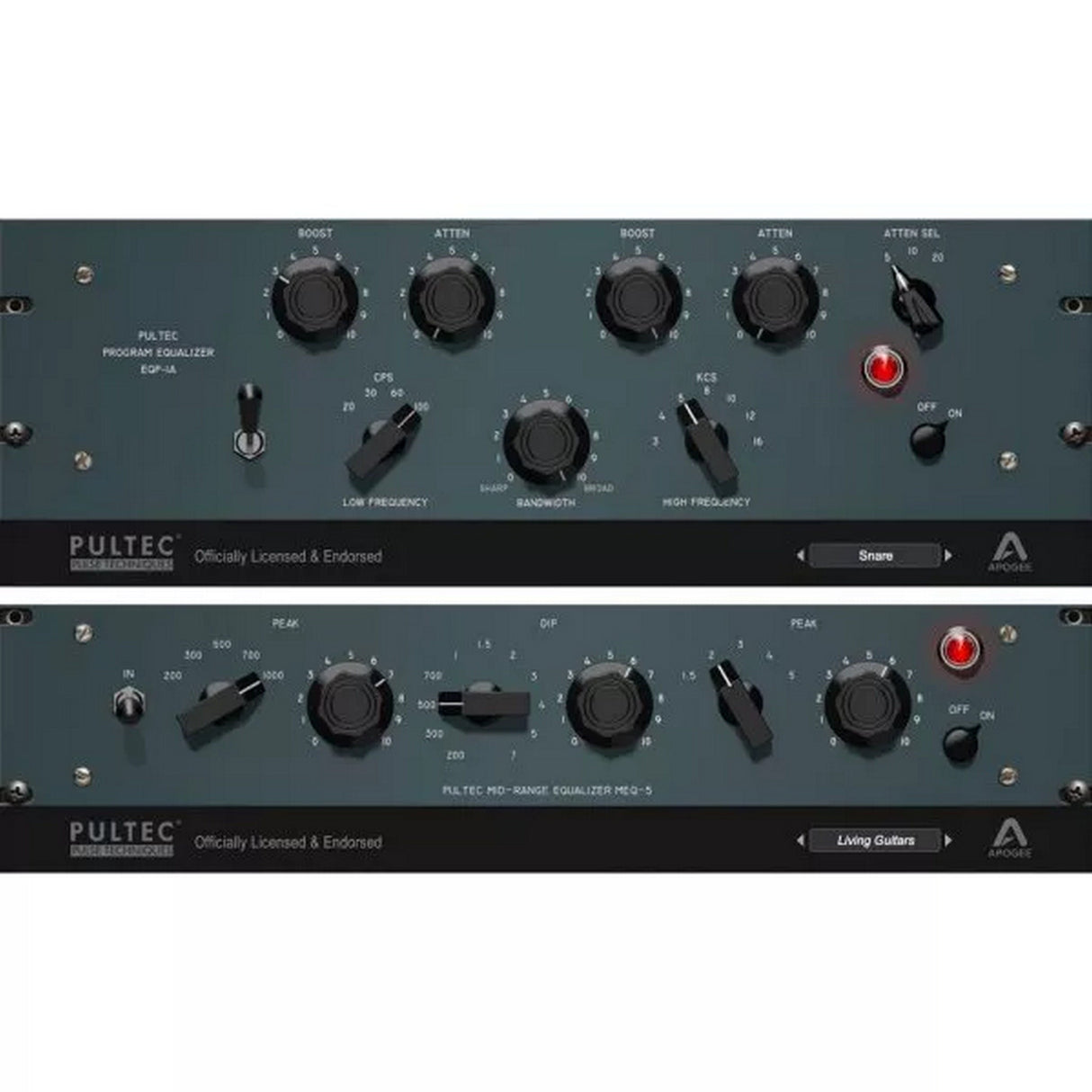Apogee Pultec FX EQP-1A and MEQ-5 Plugin Bundle