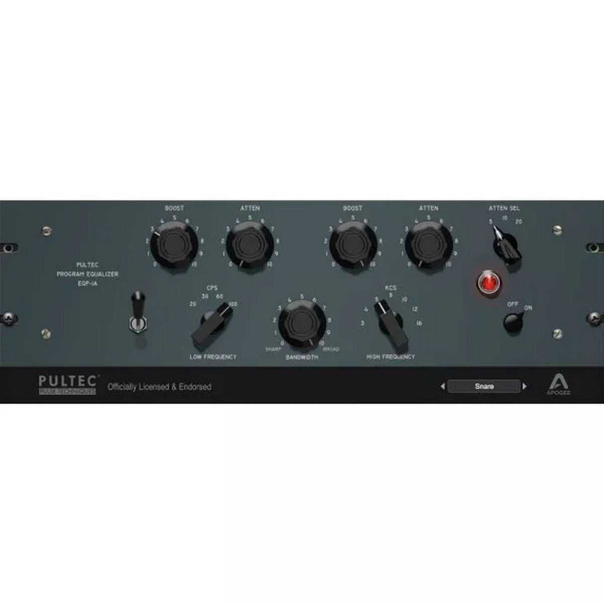 Apogee Pultec EQP-1A Program Equalizer Plugin