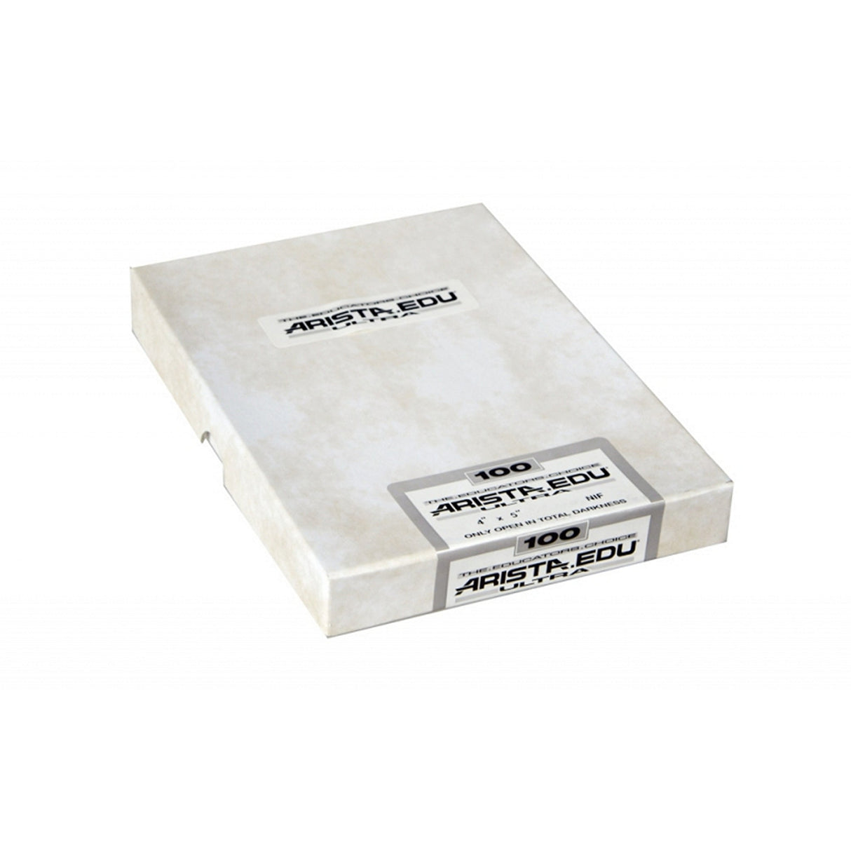 Arista EDU Ultra Black and White Sheet Films - 100 / 4 x 5’’, 25-Sheets