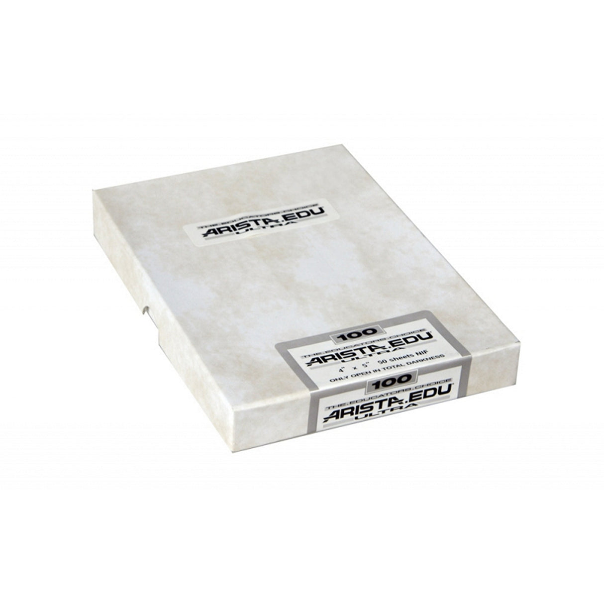 Arista EDU Ultra Black and White Sheet Films - 100 / 4 x 5’’, 50-Sheets