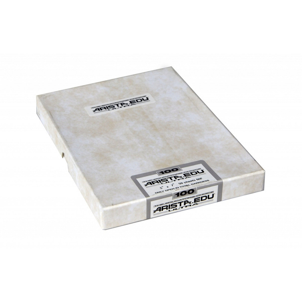 Arista EDU Ultra Black and White Sheet Films - 100 / 5 x 7’’, 50-Sheets