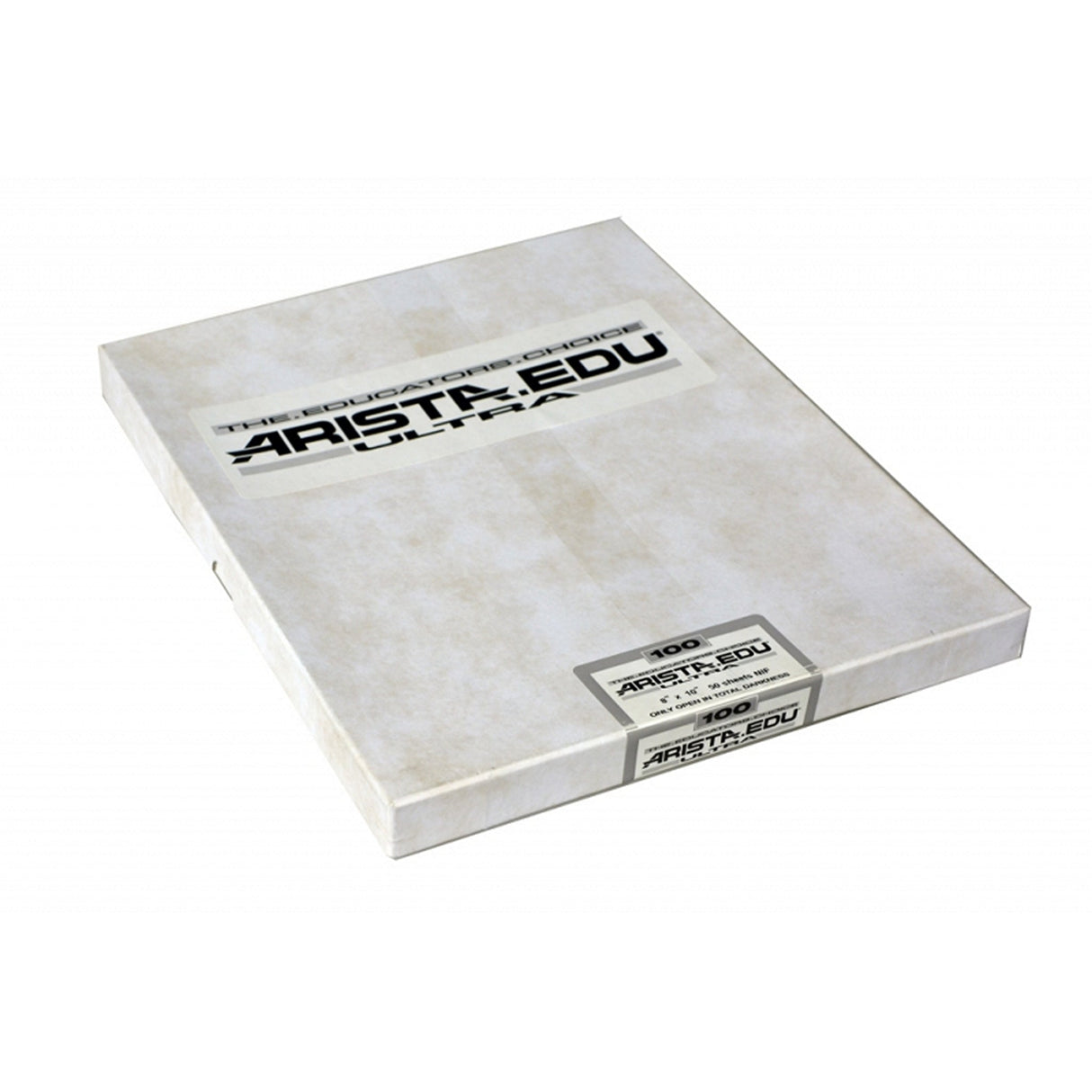 Arista EDU Ultra Black and White Sheet Films - 100 / 8 x 10’’, 50-Sheets