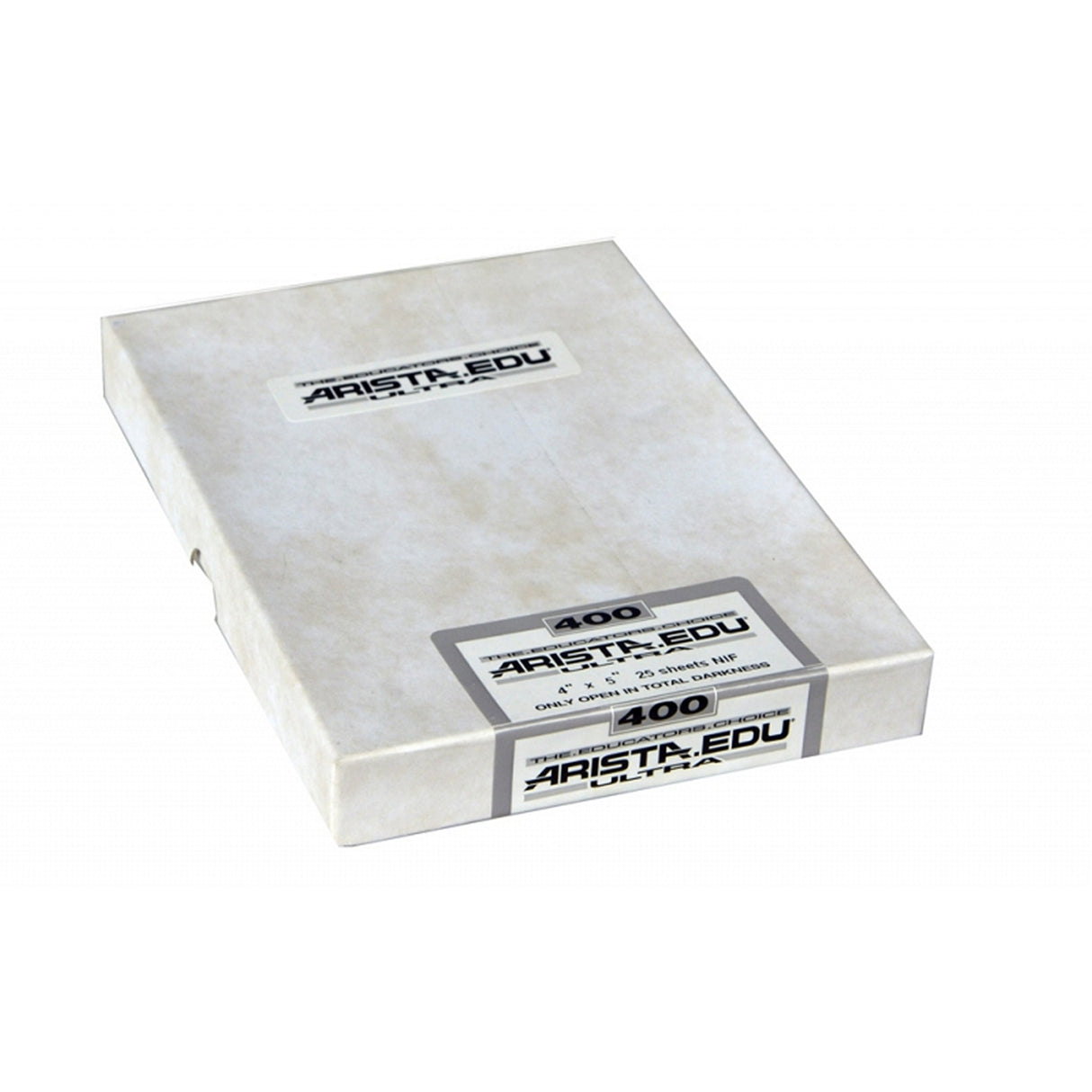 Arista EDU Ultra Black and White Sheet Films - 400 / 4 x 5’’, 25-Sheets