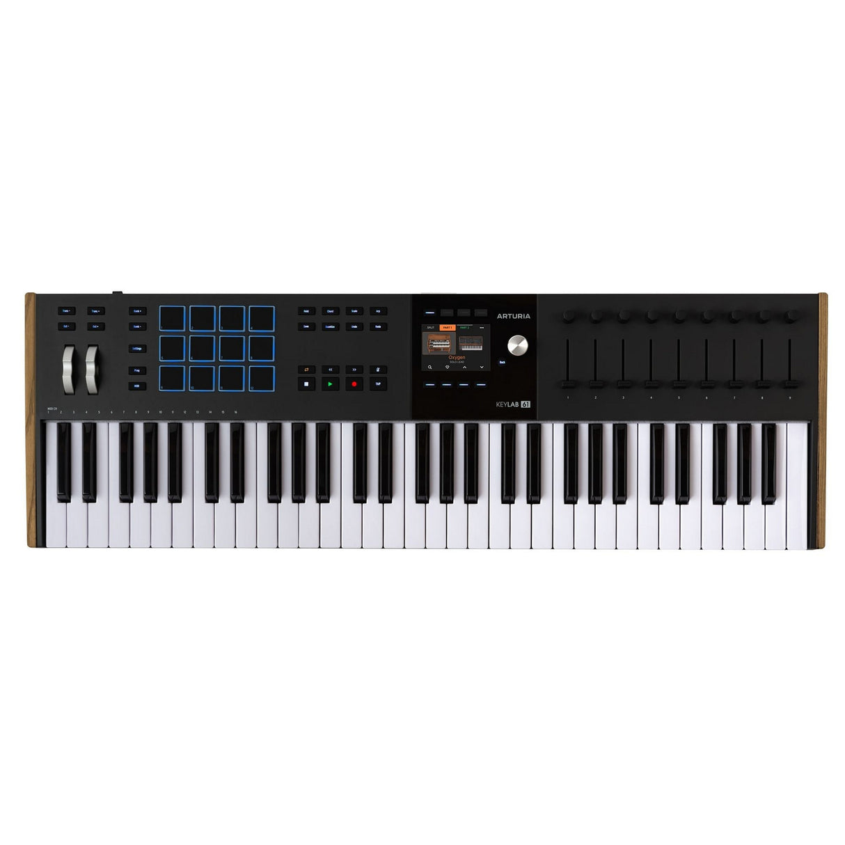 Arturia KeyLab 61 mk3 Keyboard MIDI Controller with 61 Keys - Black