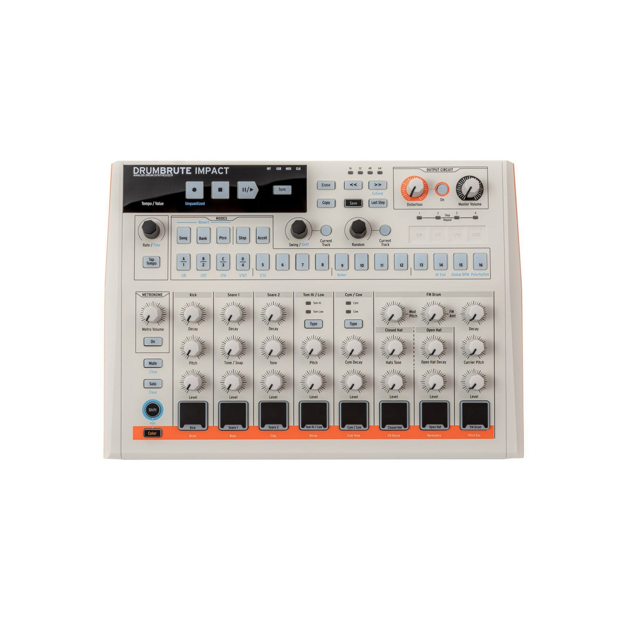 Arturia DrumBrute Impact 1984 Analog Drum Machine