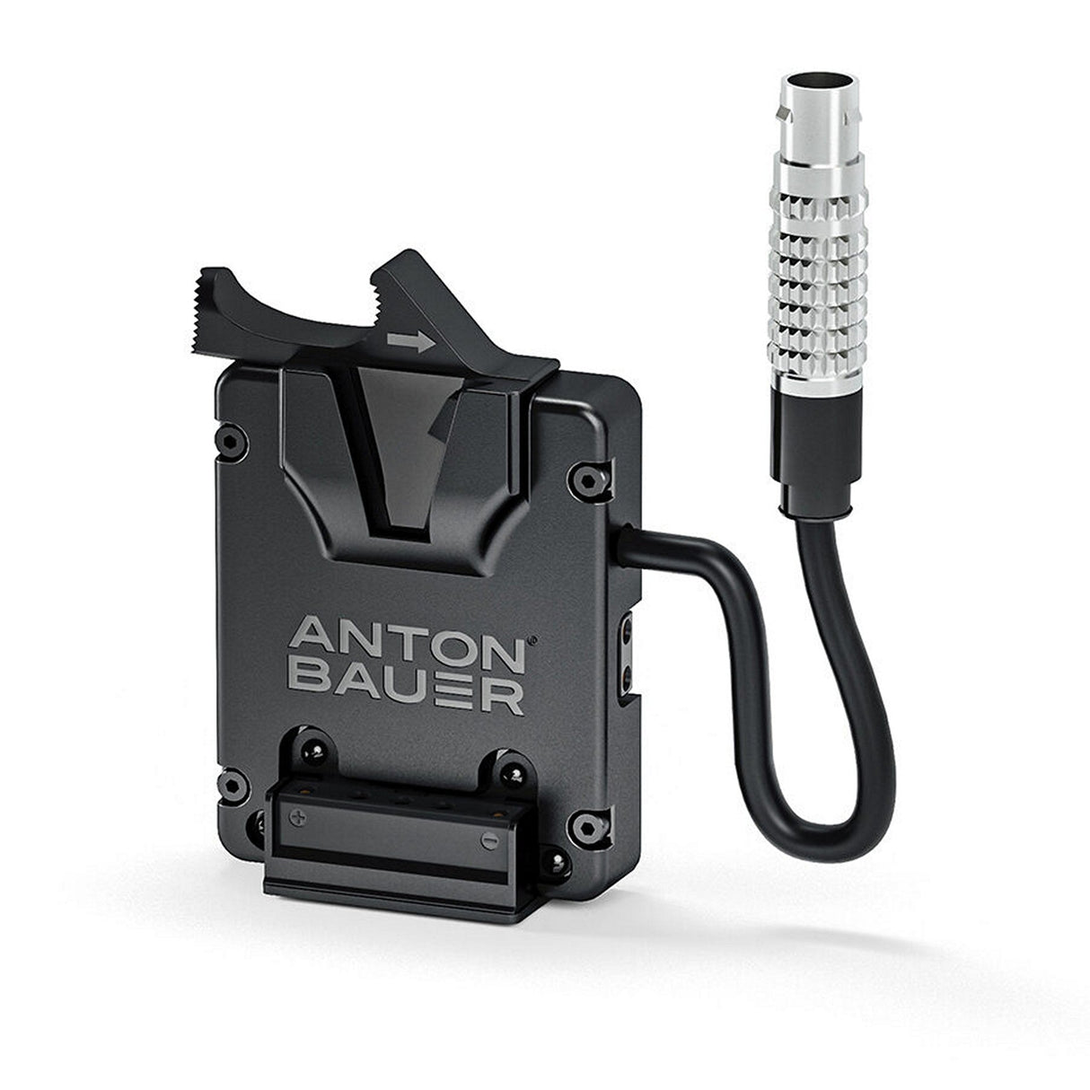 Anton Bauer Micro V-Mount Bracket with P-Tap and Lemo 8375-0233