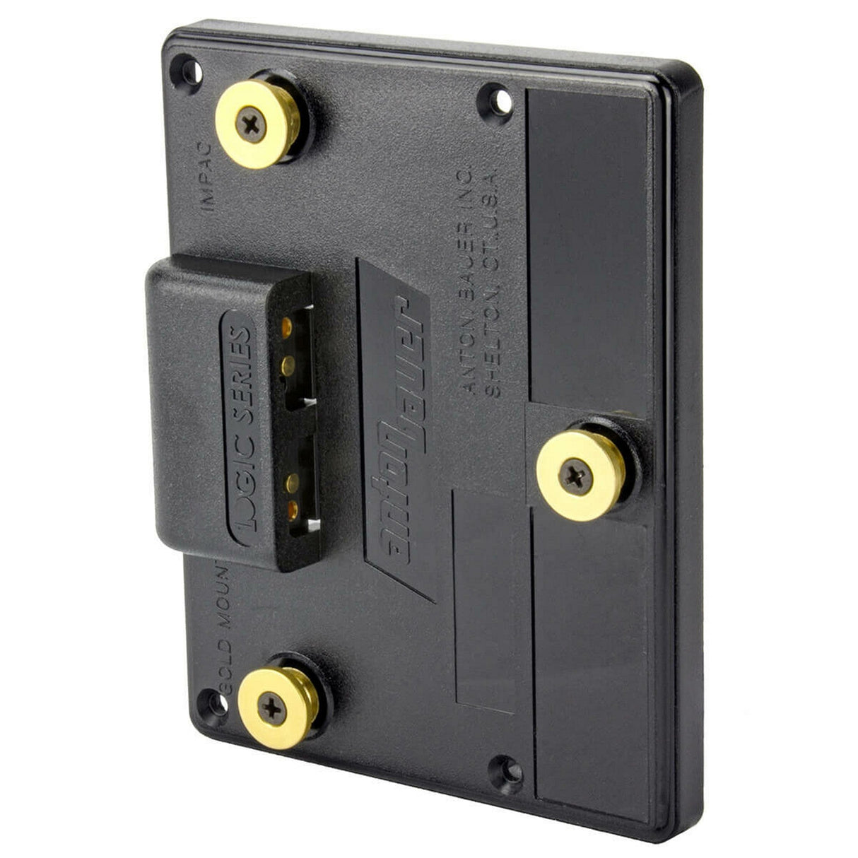 Anton Bauer Milled CP Back Male Gold Mount Battery Back 8075-0083