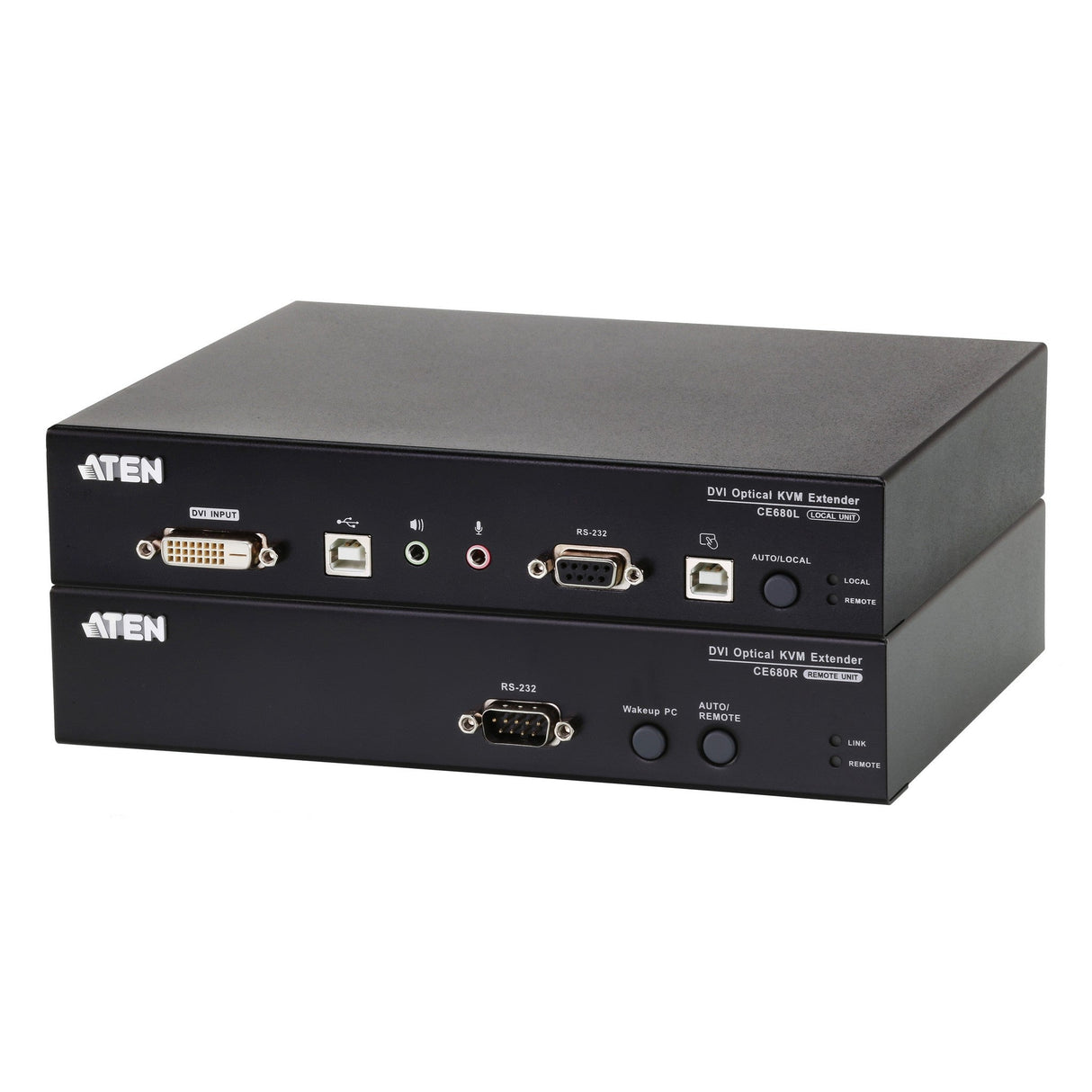 ATEN CE680 USB DVI Optical KVM Extender