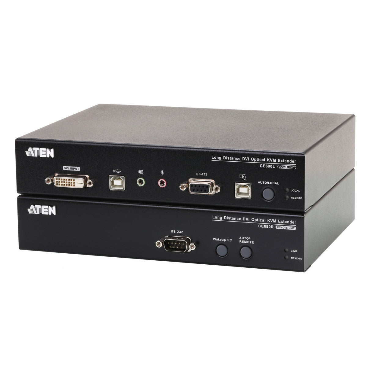 ATEN CE690 USB DVI Optical KVM Extender