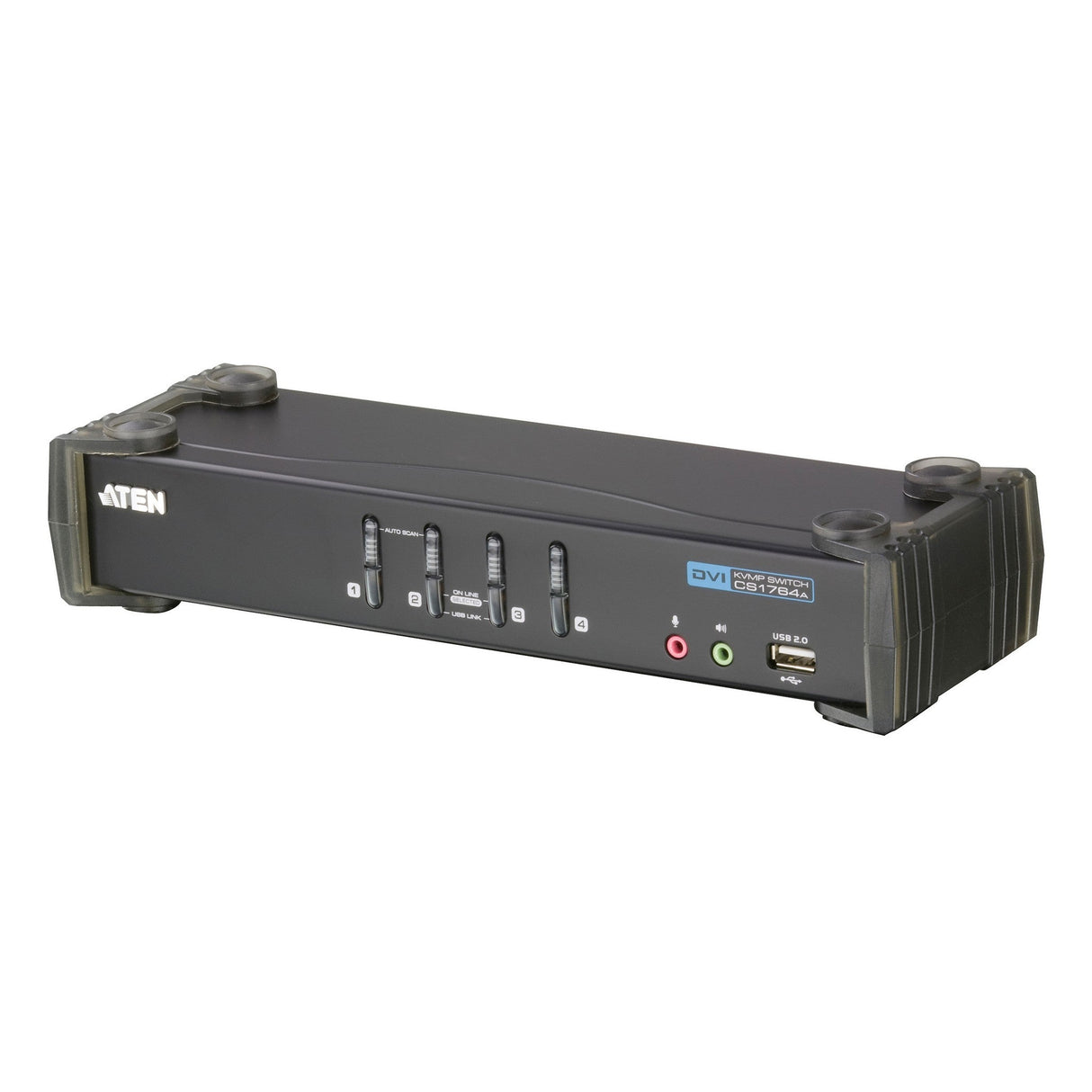 ATEN CS1764A 4-Port USB DVI/Audio KVMP Switch