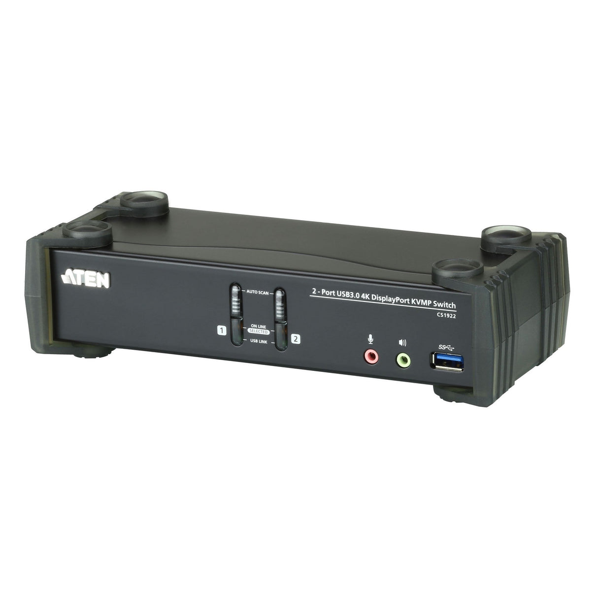 ATEN CS1922 2-Port USB 3.0 4K DisplayPort KVMP Switch