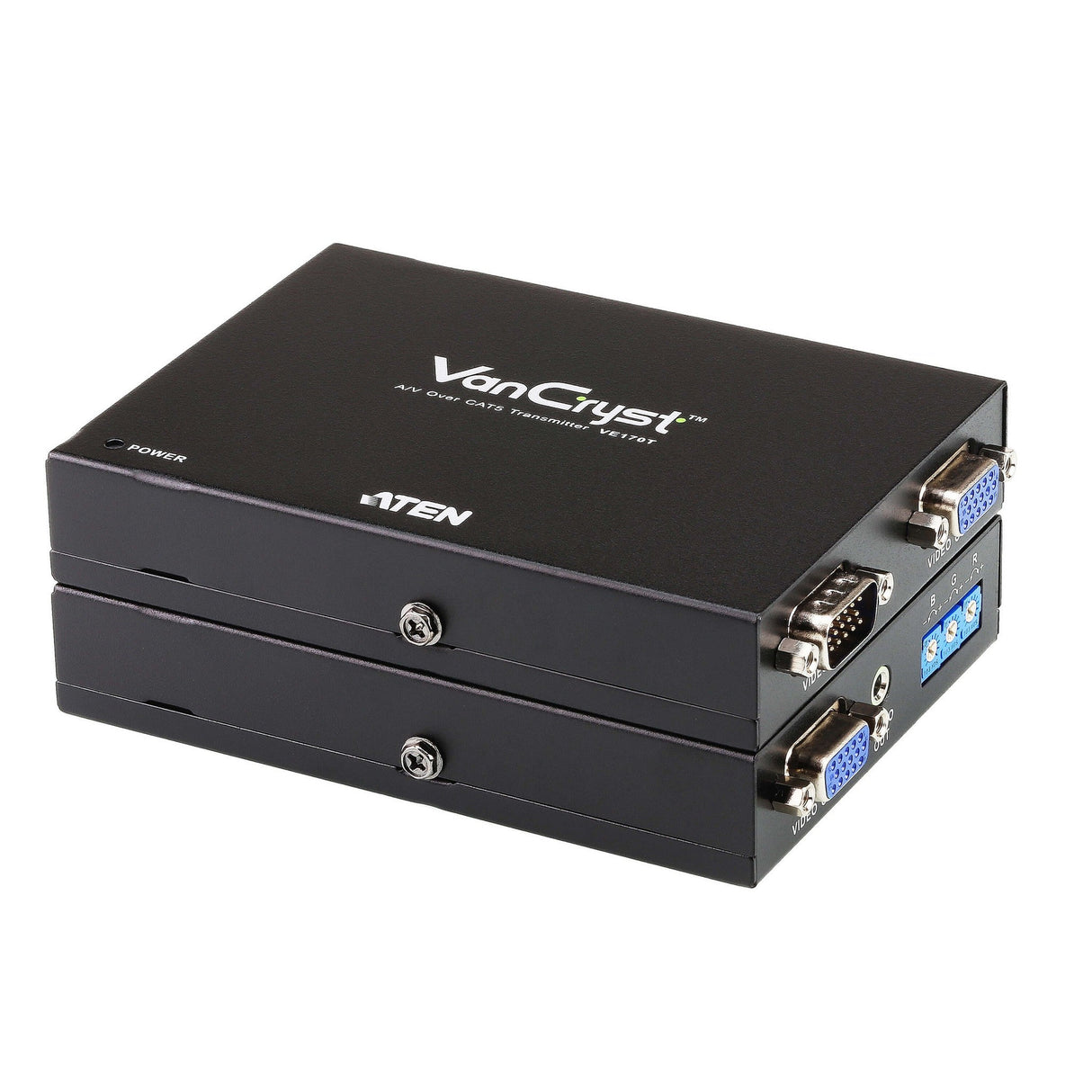 ATEN VE170Q Cat 5 VGA Audio Extender up to 1000 Feet with Deskew