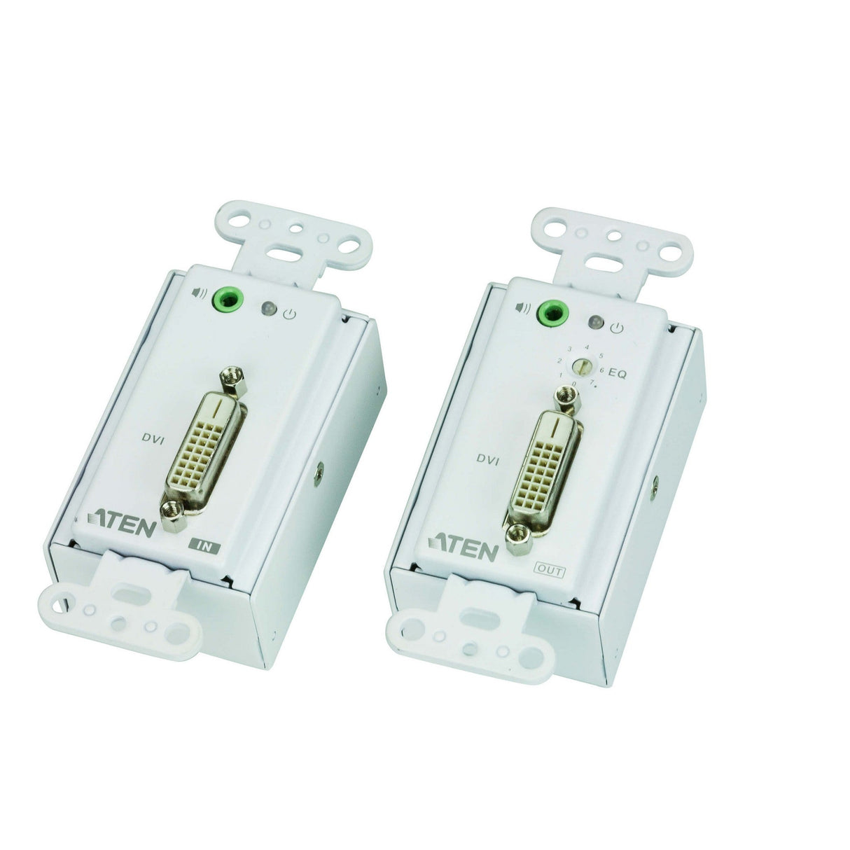 ATEN VE606 DVI over Cat5 Extender Wall Plate