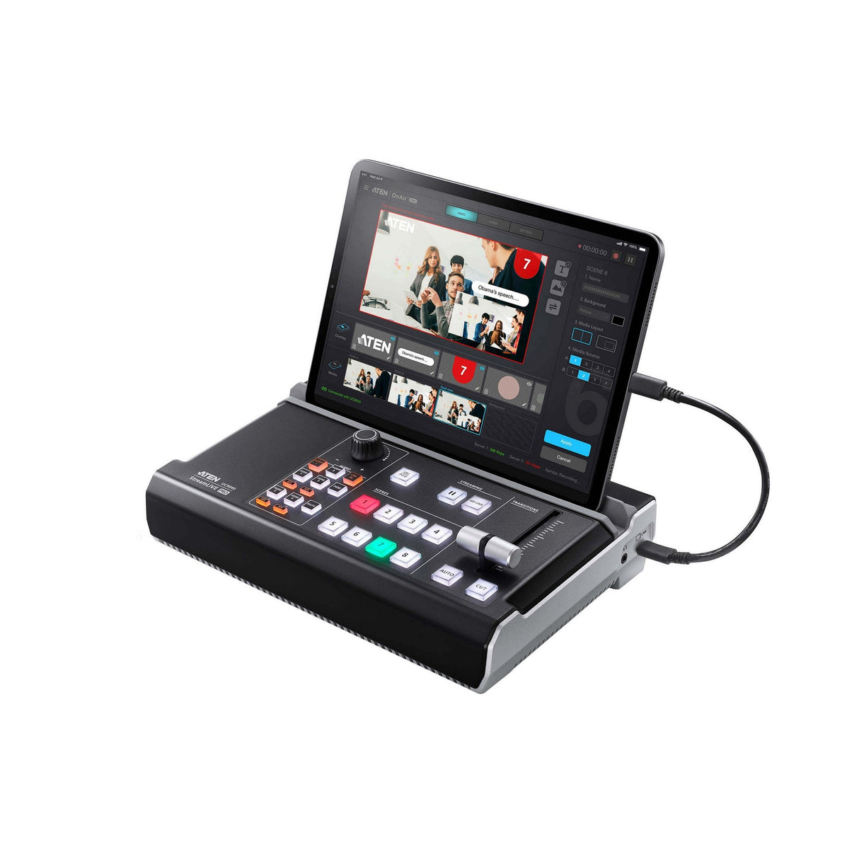 ATEN UC9040 StreamLIVE PRO All-In-One Multi-Channel AV Mixer