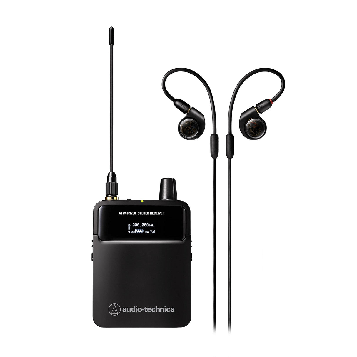 Audio-Technica ATW-R3250 3000 Series Wireless In-Ear Monitor Receiver DF2 470-608 MHz