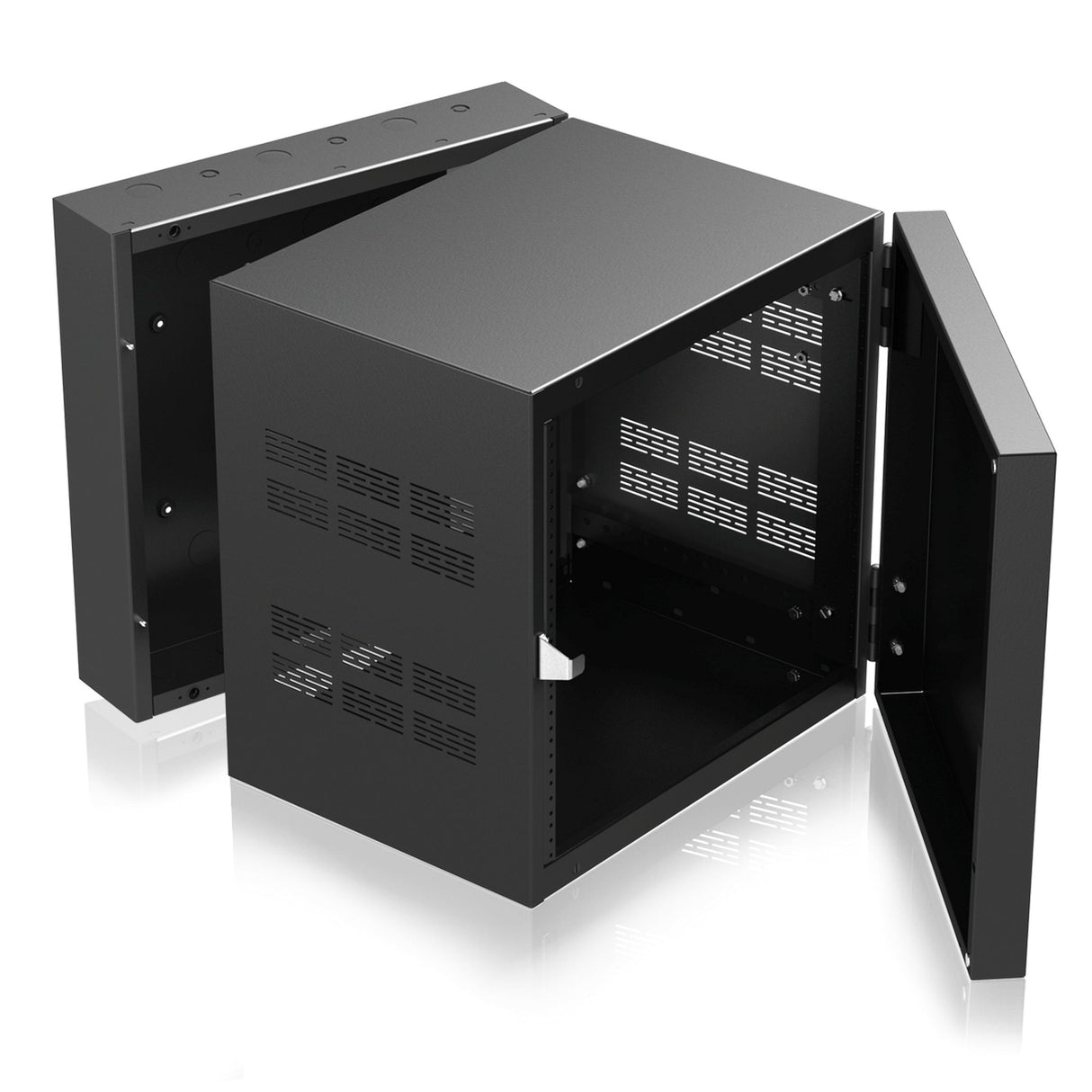 AtlasIED 310‑15 19-Inch Stand‑Alone Wall Rack Cabinet, 10RU