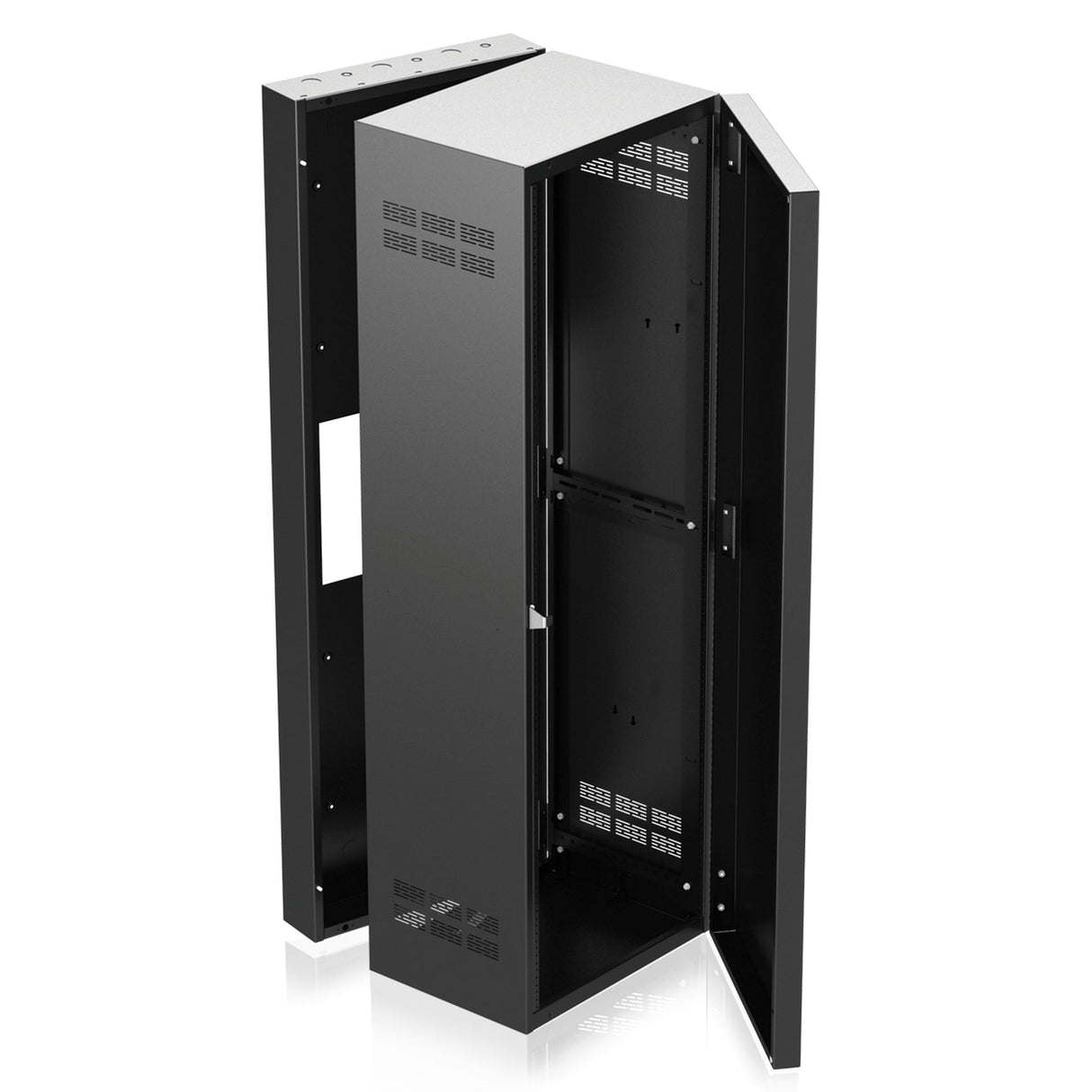 AtlasIED 335‑15 19-Inch Stand‑Alone Wall Cabinet, 35RU