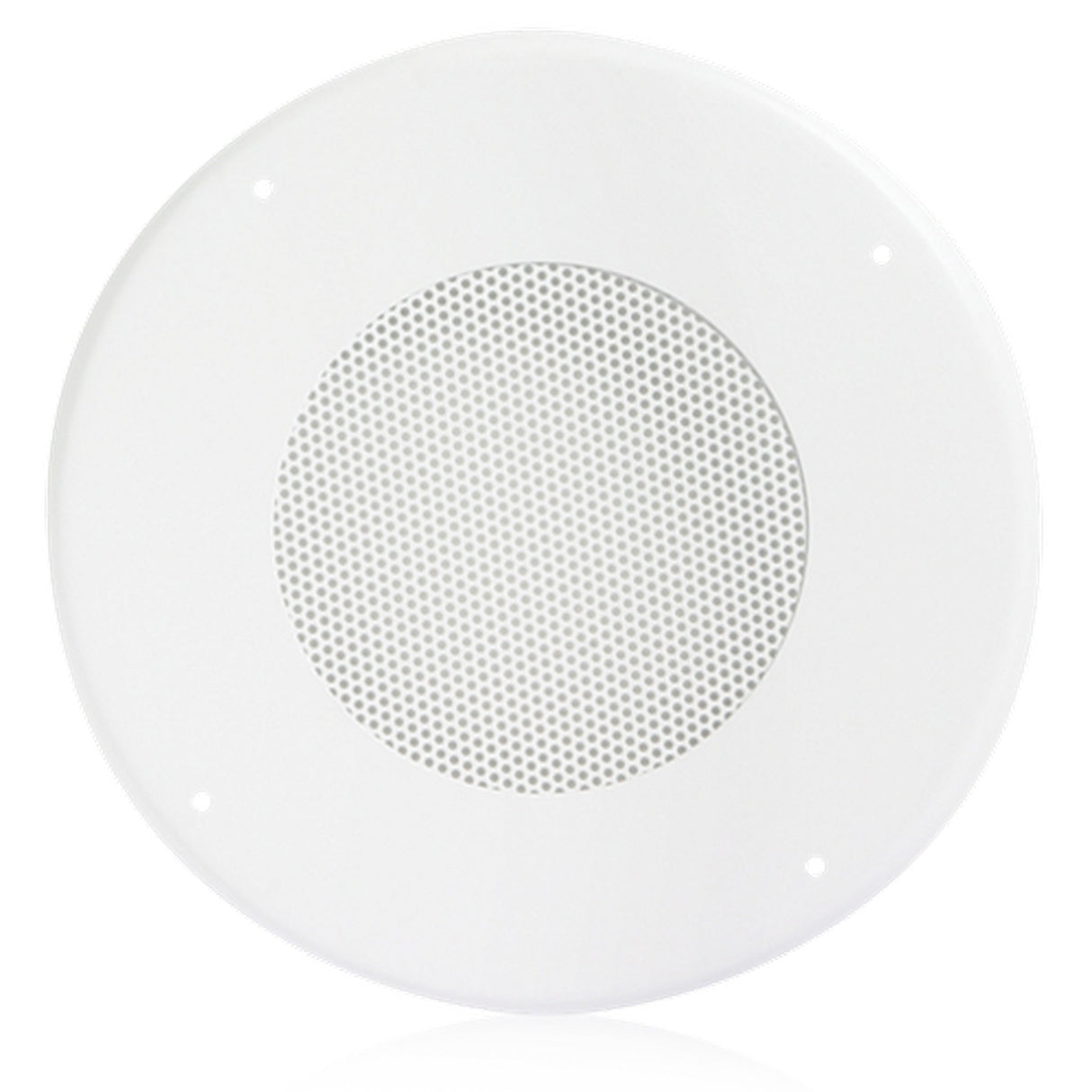 AtlasIED 61‑12W Decorative Steel Baffle for 12-Inch Loudspeakers, White