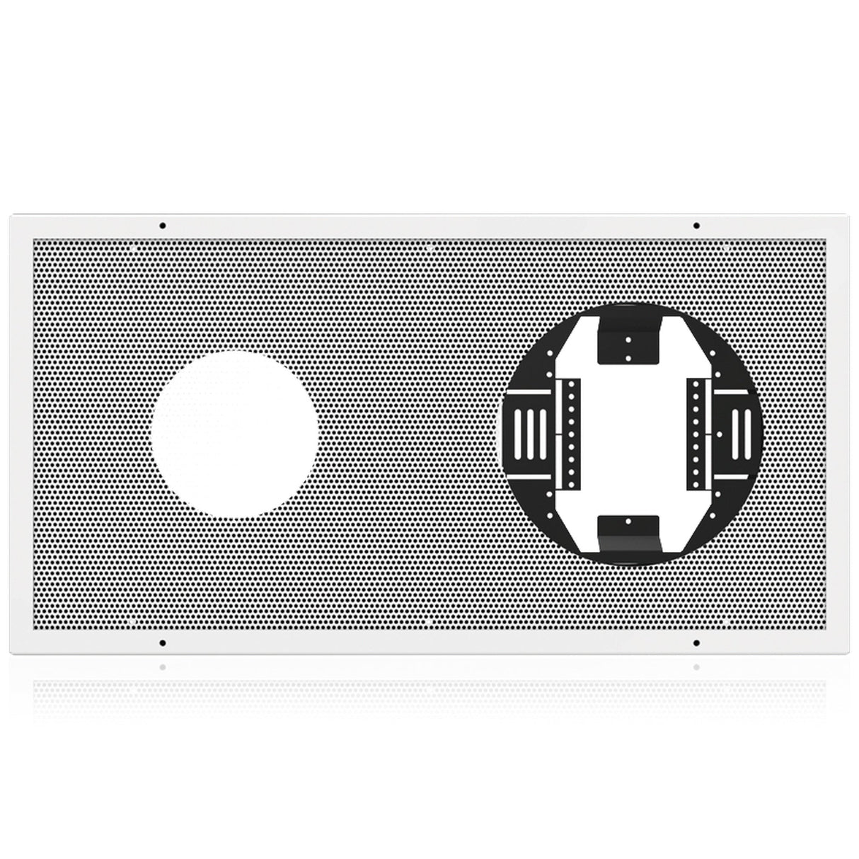AtlasIED 840-812A Perforated Baffle for 8-Inch Speaker and 12-Inch Analog Clock