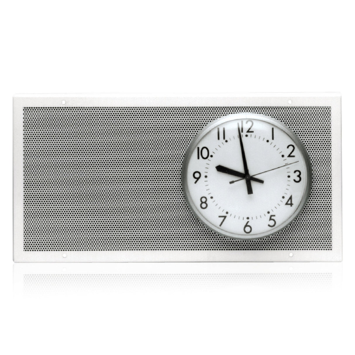 AtlasIED 840‑89A Perforated Baffle for 8-Inch Speaker and 8/9-Inch Analog Clock, Clock by Others