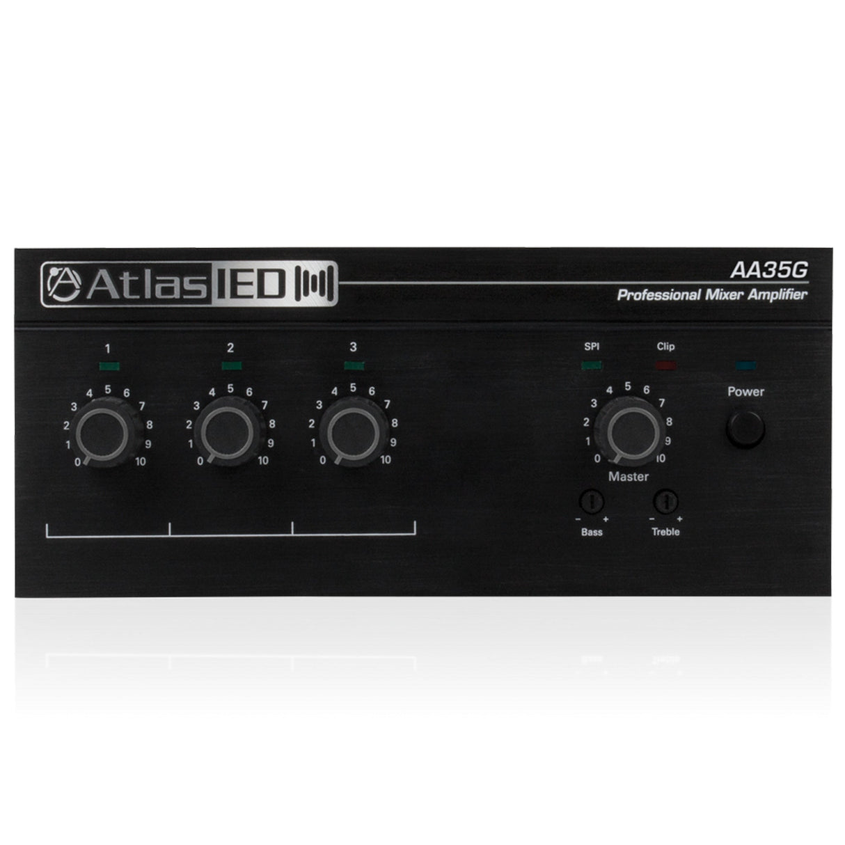 AtlasIED AA35G 3-Input, 35-Watt Mixer Amplifier with Global Power Supply