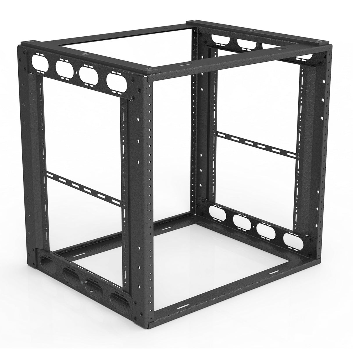 AtlasIED AFR10‑16 Furniture Rack with 16-Inch Depth Concealed Cabinet Mounting, 10RU