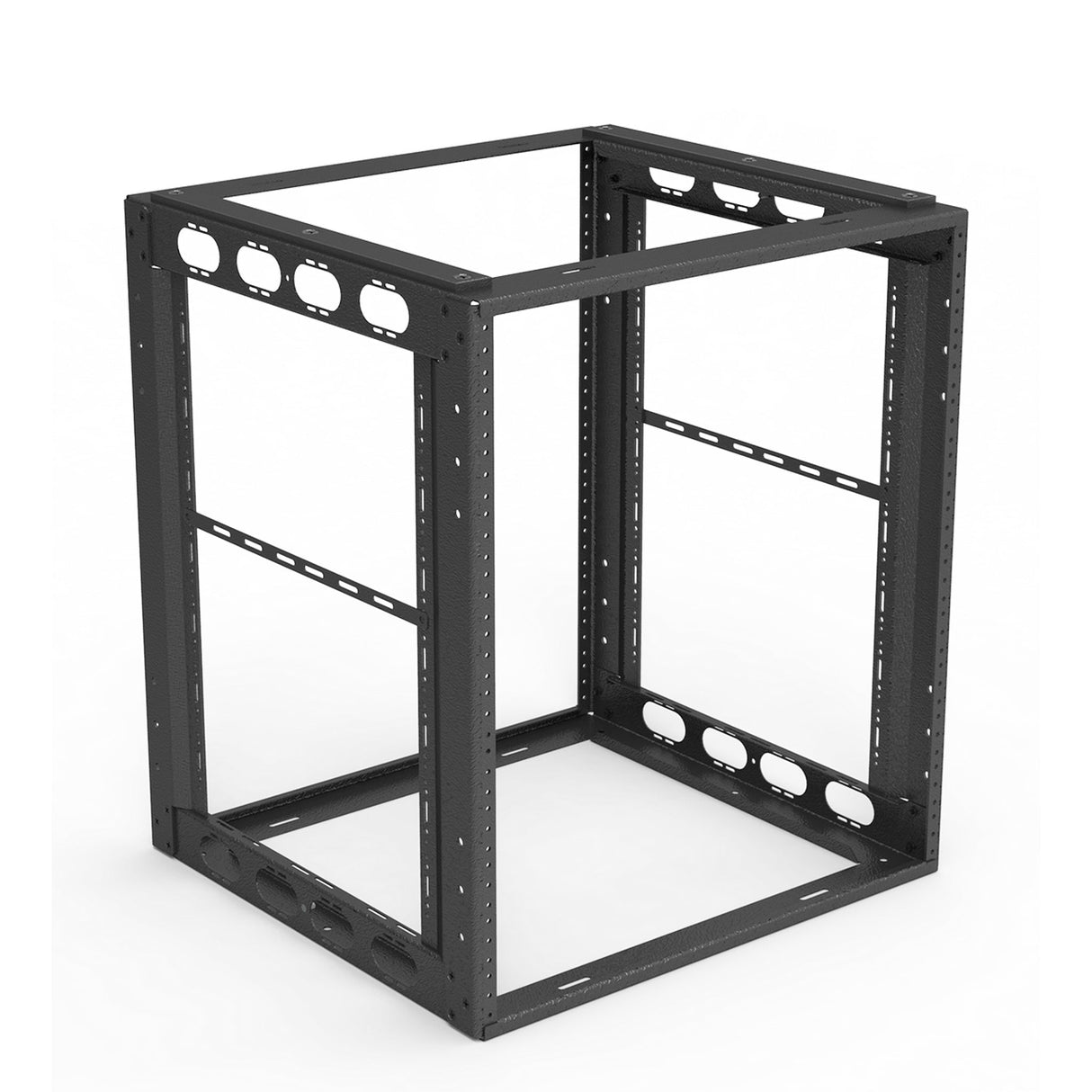 AtlasIED AFR12‑18 Furniture Rack with 18-Inch Depth Concealed Cabinet Mounting, 12RU