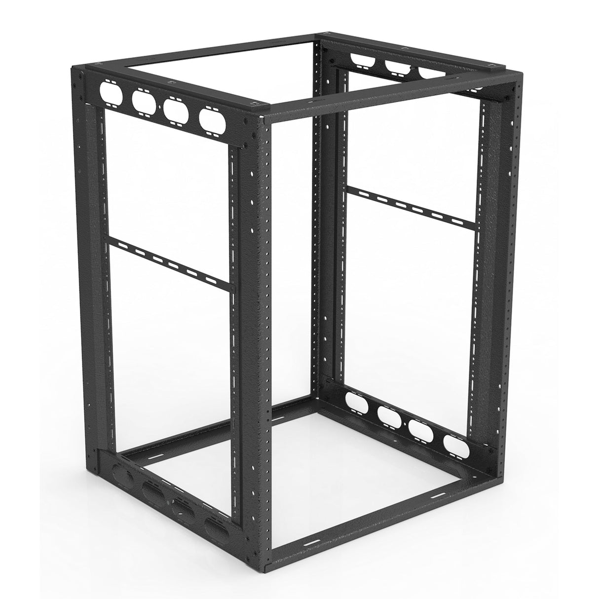 AtlasIED AFR14‑18 Furniture Rack with 18-Inch Depth Concealed Cabinet Mounting, 14RU