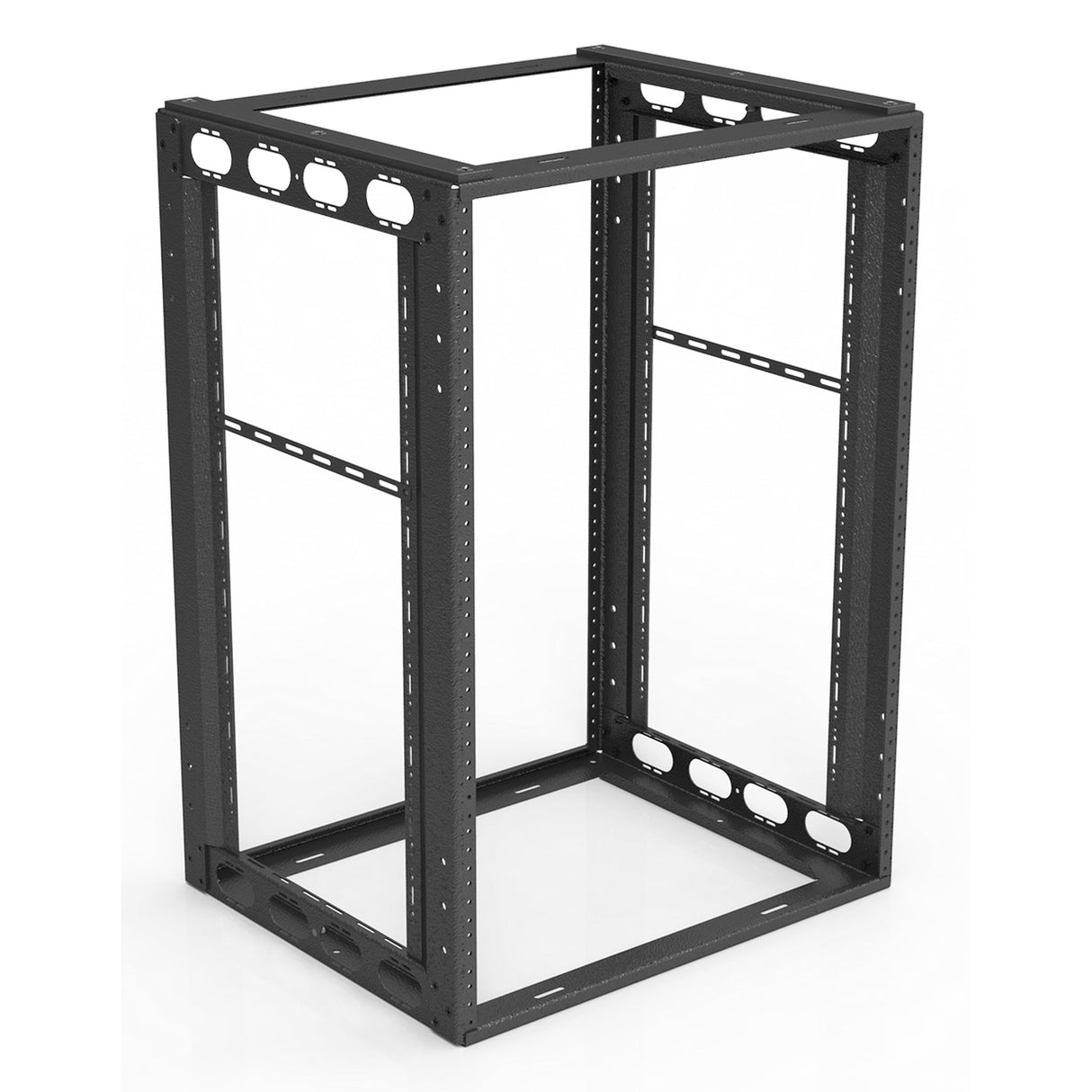 AtlasIED AFR15‑16 Furniture Rack with 16-Inch Depth Concealed Cabinet Mounting, 15RU