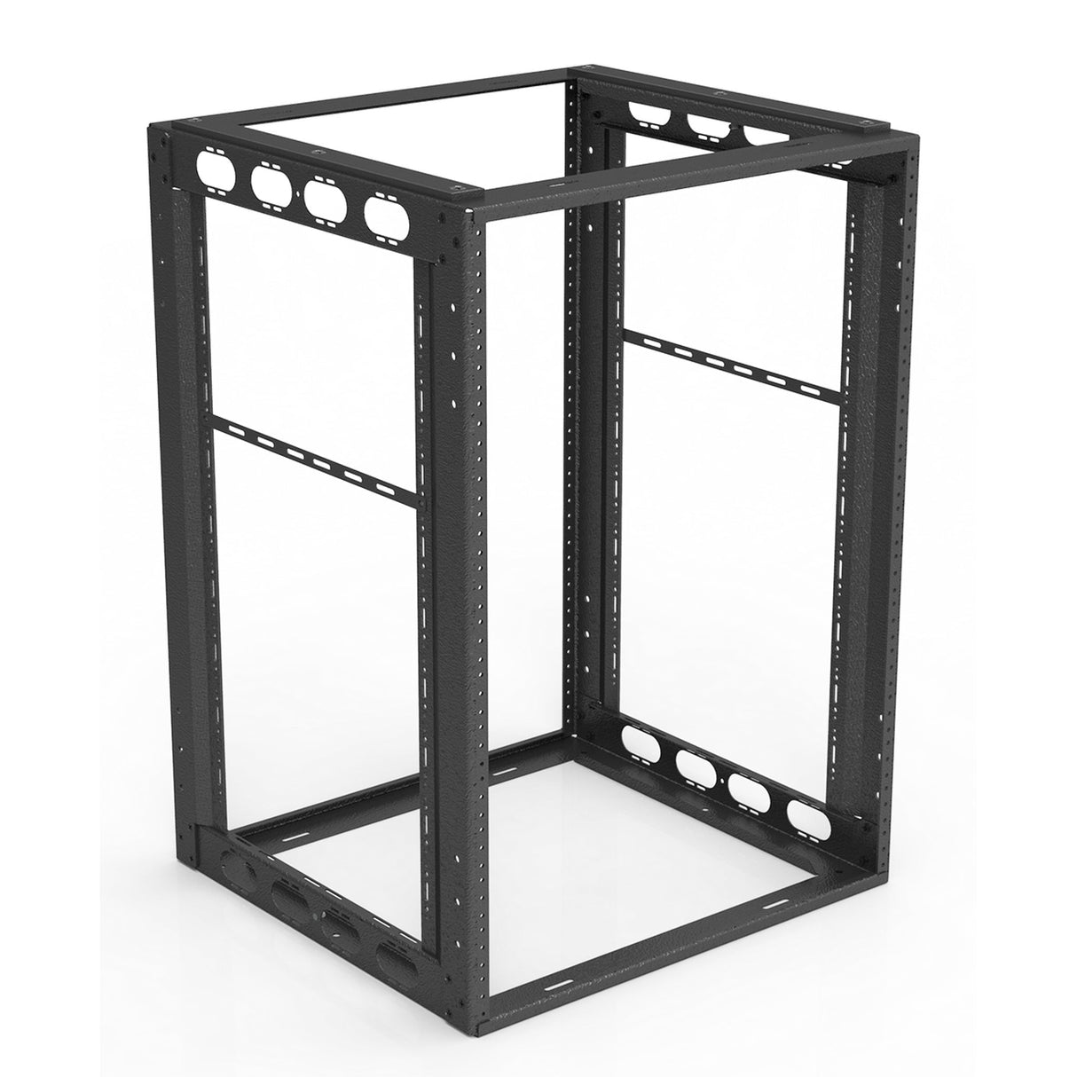 AtlasIED AFR15‑18 Furniture Rack with 18-Inch Depth Concealed Cabinet Mounting, 15RU